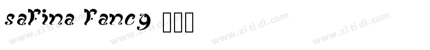 Safina Fancy字体转换